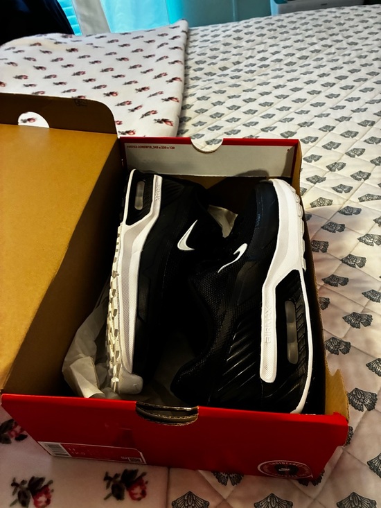 Nike Other - Nike Black Air Max BIA and White Running Sneakers with Air Cushion